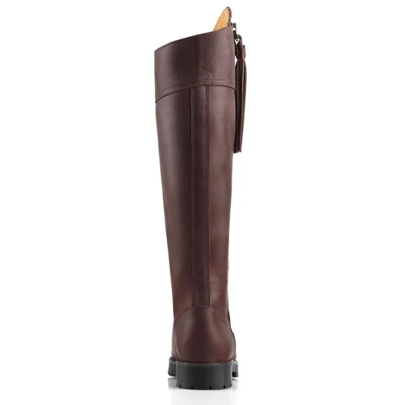 Fairfax and Favor Ladies Explorer Mahogany Leather Boots-2